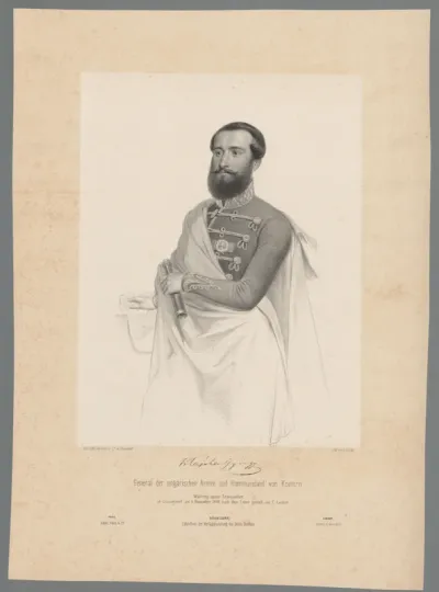 Portret van György Klapka