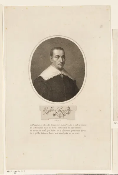 Portret van Gysbert Japicx