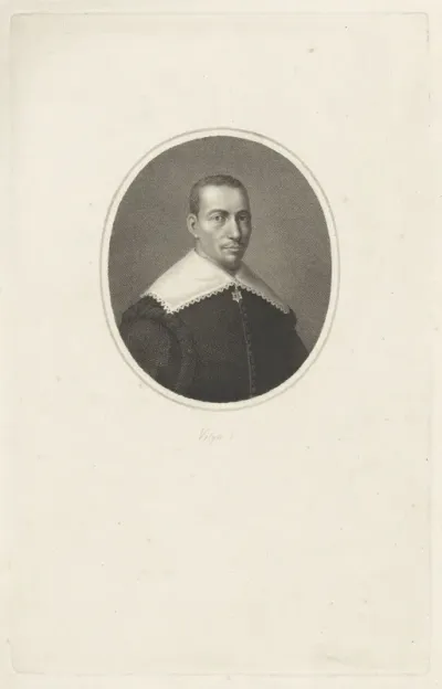 Portret van Gysbert Japicx
