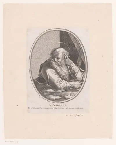 Portret van H. Andreas