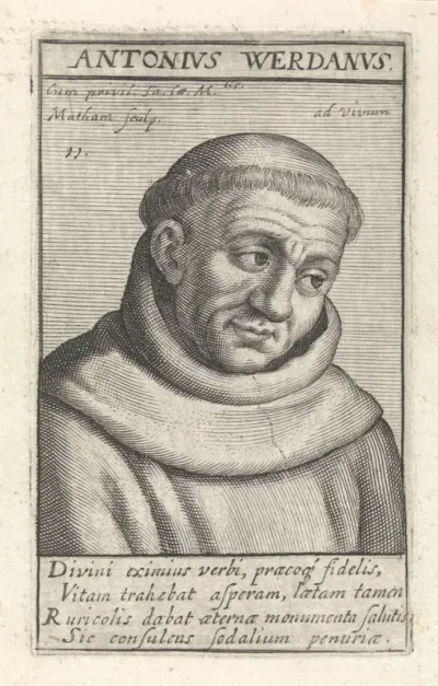 Portret van H. Antonius van Weert