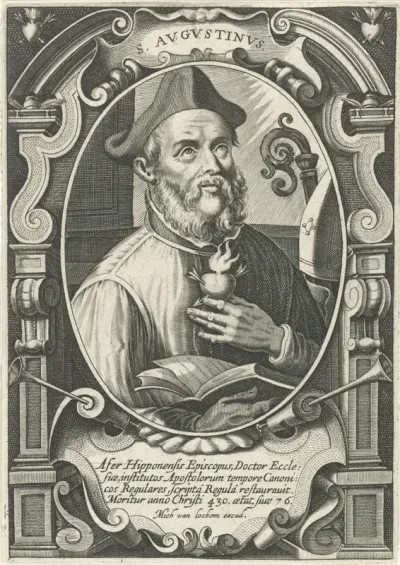 Portret van H. Augustinus