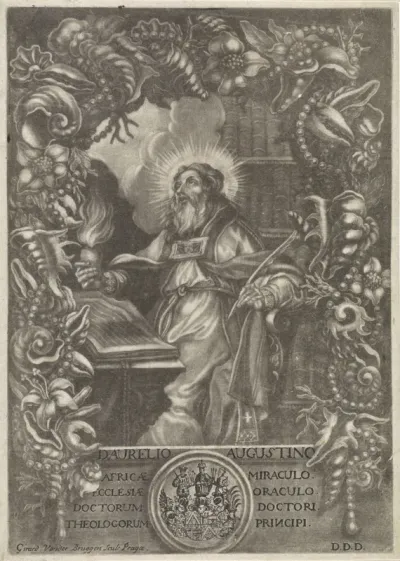 Portret van H. Augustinus