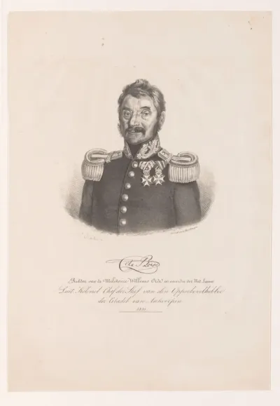 Portret van H.E. de Boer