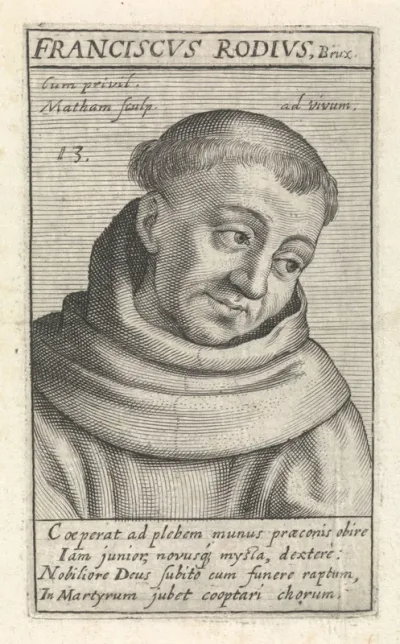 Portret van H. Franciscus de Roye