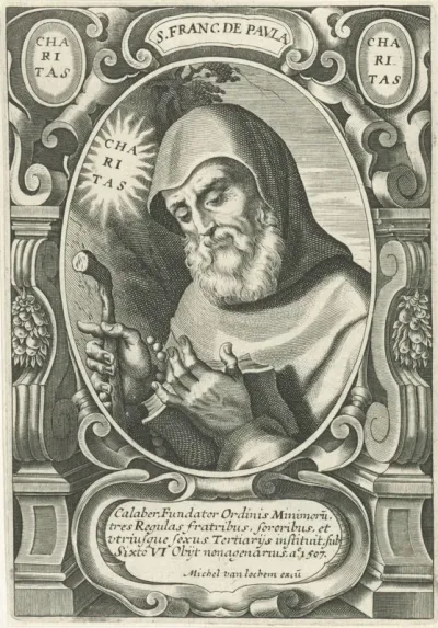 Portret van H. Franciscus van Paola