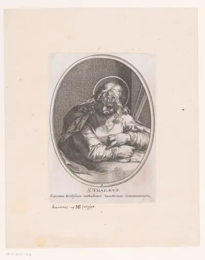 Portret van H. Judas Taddeüs