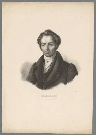 Portret van H. Koenig