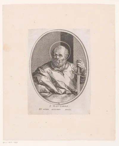 Portret van H. Matthias