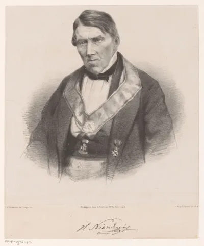 Portret van H. Nienhuis
