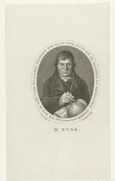 Portret van H. Nuse