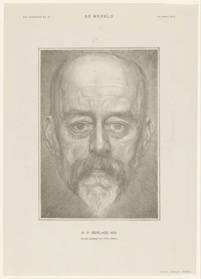 Portret van H.P. Berlage