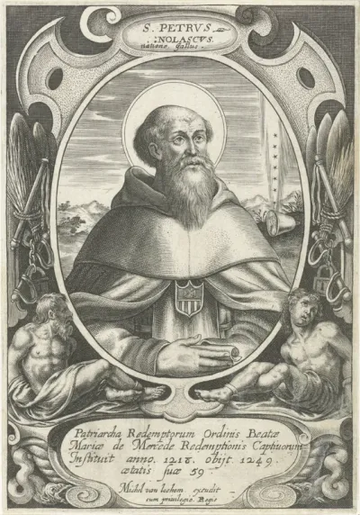 Portret van H. Petrus Nolasco