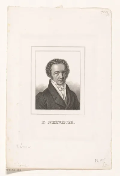 Portret van H. Schmuziger