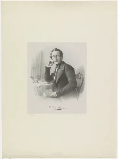 Portret van H. T. de Blaauw