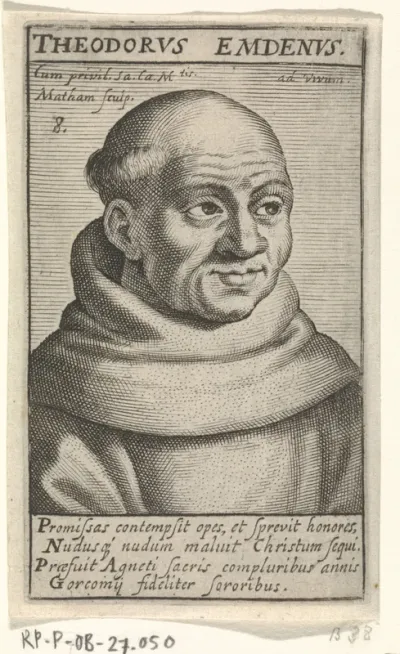 Portret van H. Theodorus van der Eem