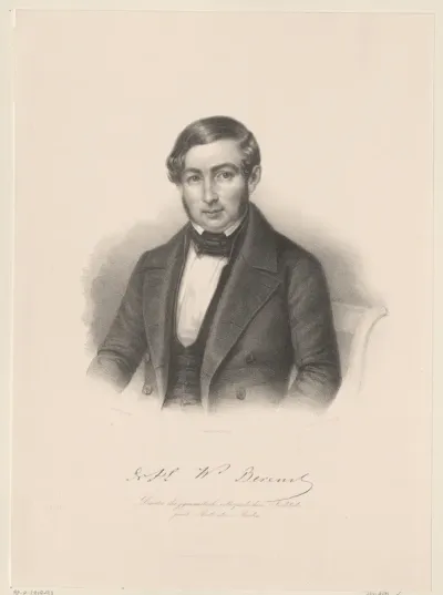 Portret van H.W. Berend