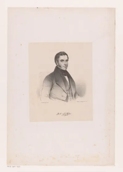 Portret van H.W. Leefkens