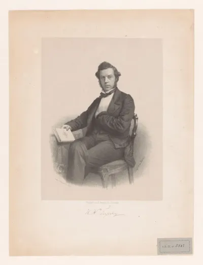 Portret van H.W. Terpstra