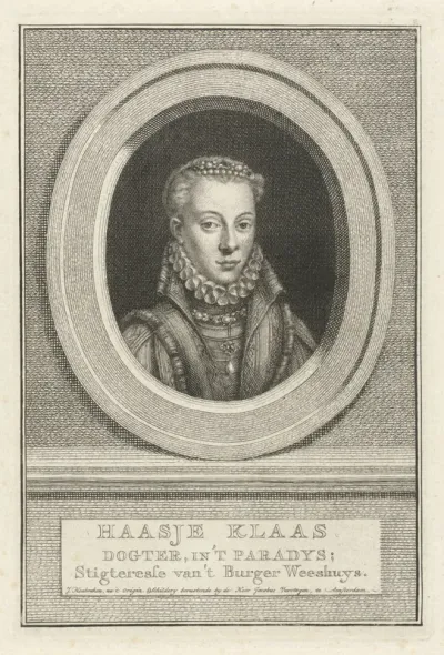 Portret van Haasje Klaas