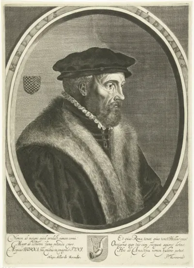 Portret van Hadrianus Junius