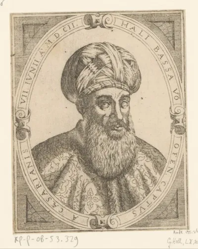 Portret van Hali Pascha