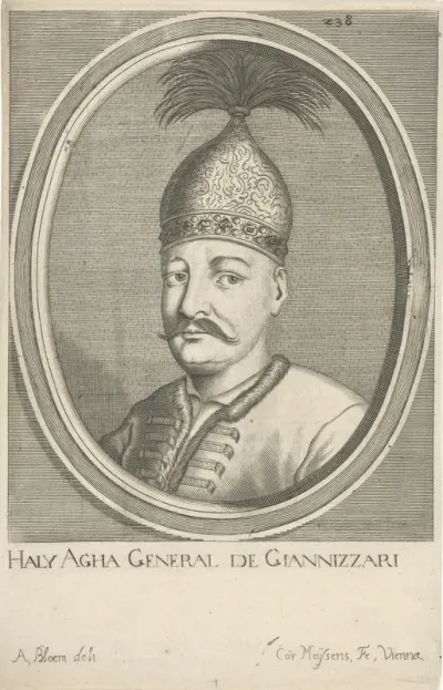 Portret van Haly Agha General de Giannizzari