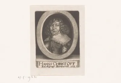 Portret van Hanns Christoph Zenckgraff