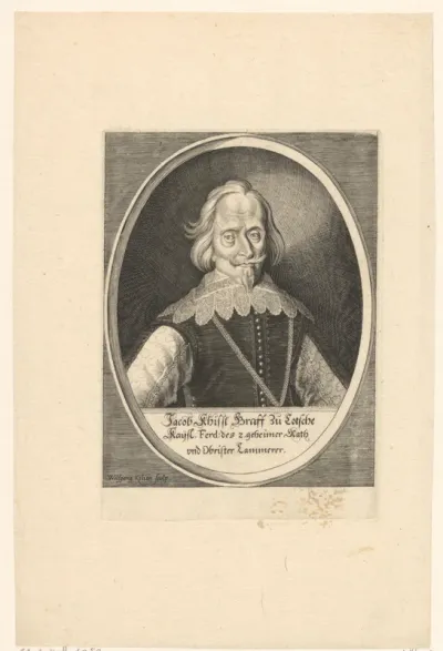 Portret van Hanns Jakob Khiesel von Kaltenbrunn