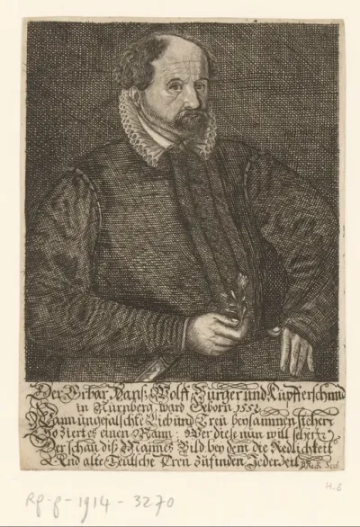 Portret van Hanns Wolff