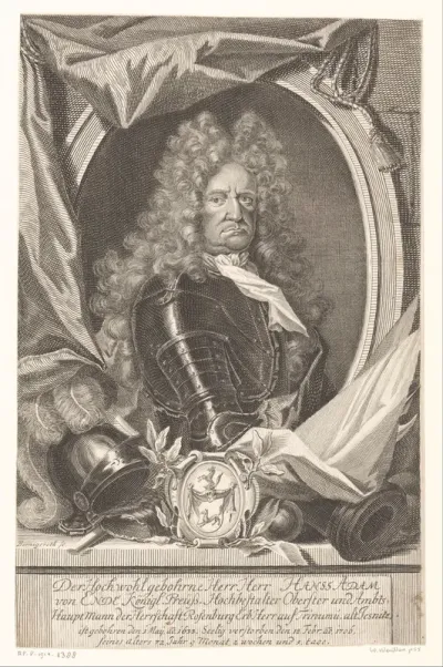 Portret van Hans Adam von Ende