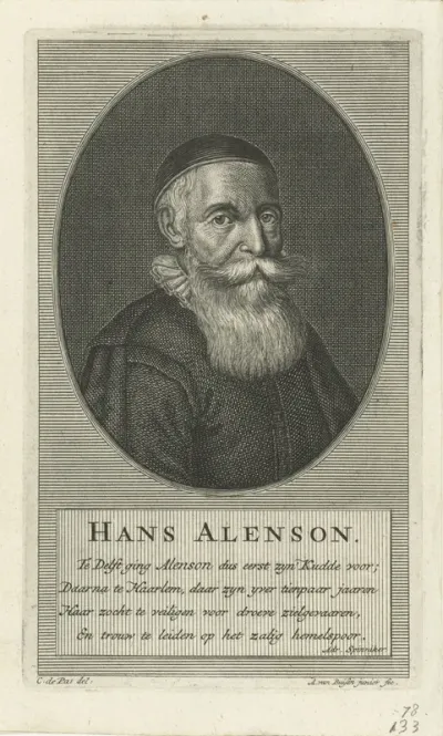 Portret van Hans Alenson