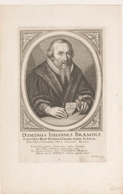 Portret van Hans Bräm
