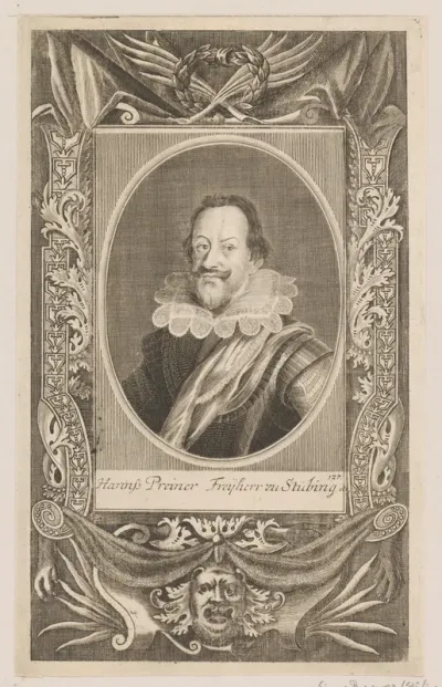 Portret van Hans Breuner Freiherr von Stübing
