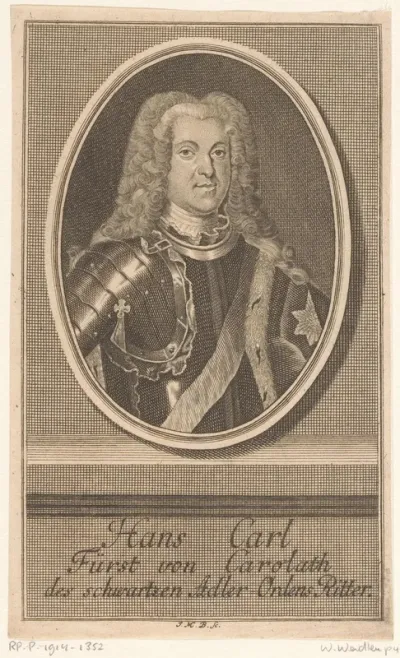 Portret van Hans Carl von Carolath-Beuthen
