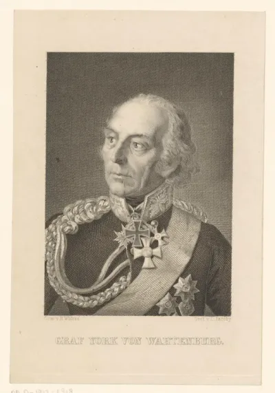Portret van Hans David York von Wartenburg