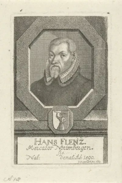 Portret van Hans Flenz