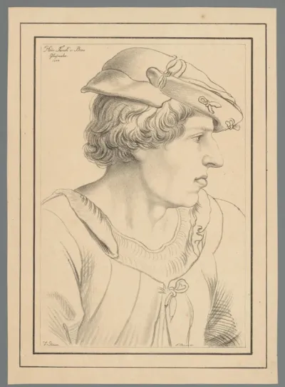 Portret van Hans Funck von Bern