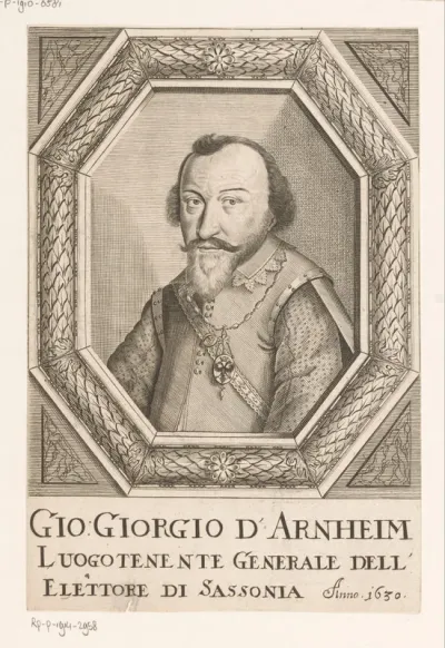 Portret van Hans Georg Arnim von Boitzenburg