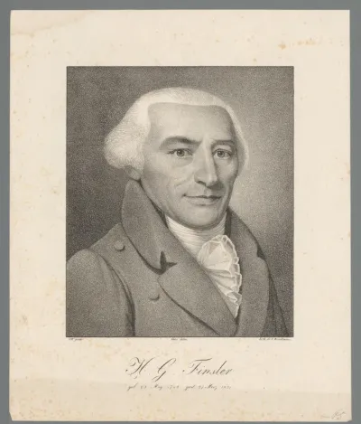 Portret van Hans Georg Finsler