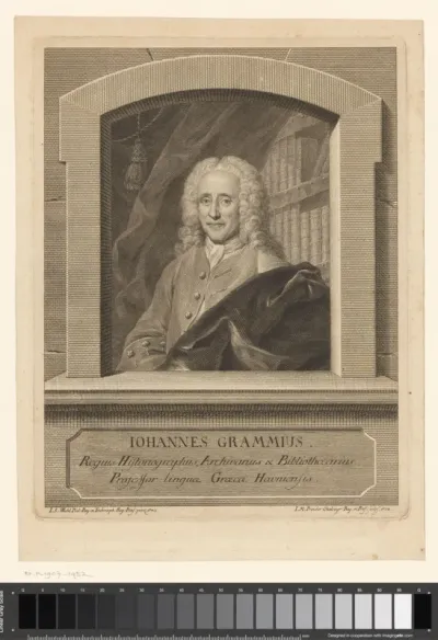 Portret van Hans Gram