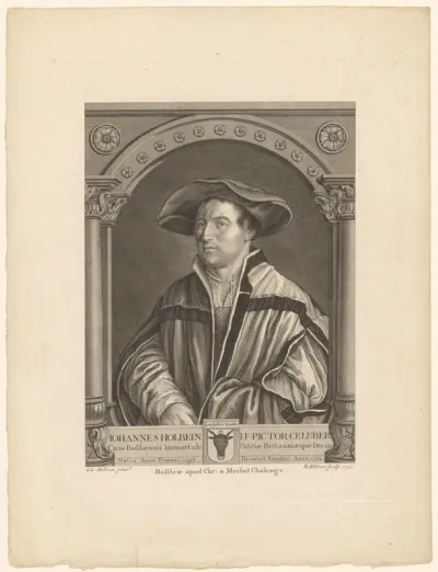 Portret van Hans Holbein