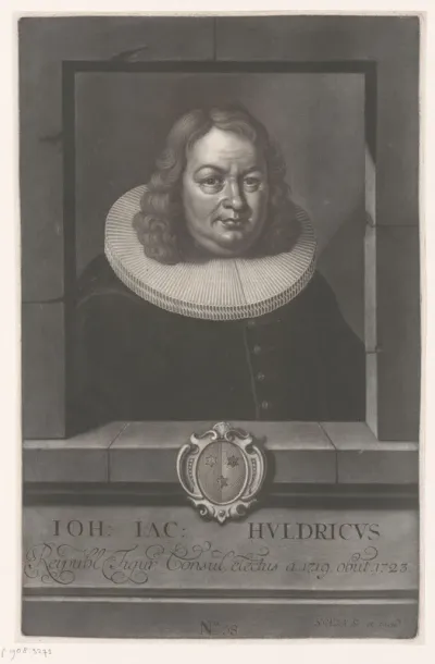 Portret van Hans Jakob Ulrich