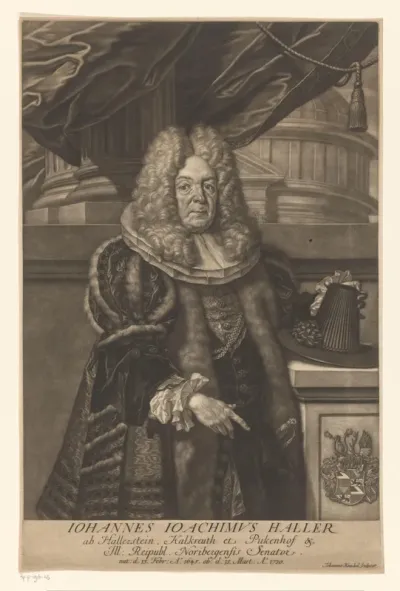Portret van Hans Joachim Haller von Hallerstein