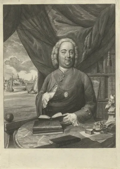 Portret van Hans Kasper Arkstée