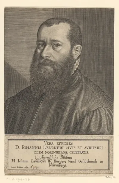 Portret van Hans Lencker