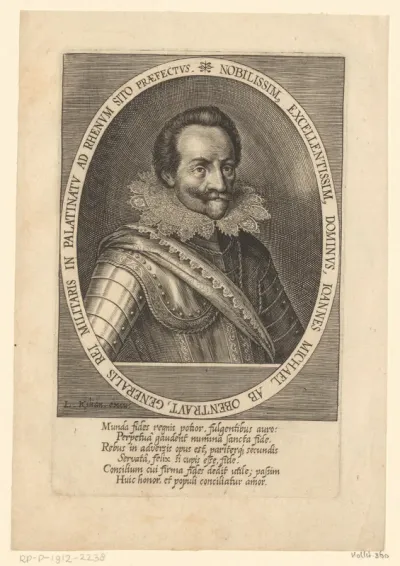 Portret van Hans Michael Elias von Obentraut