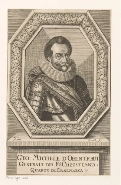 Portret van Hans Michael Elias von Obentraut