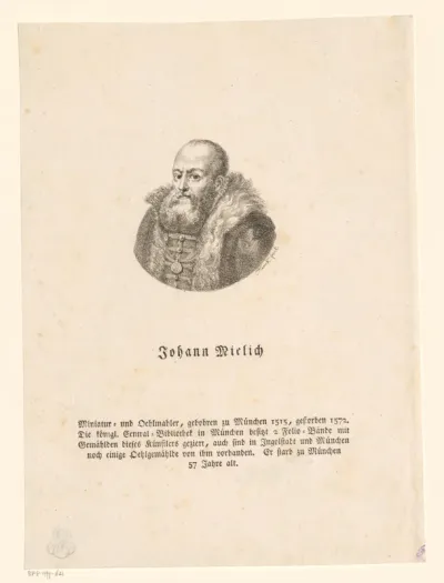 Portret van Hans Mielich