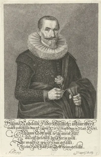 Portret van Hans Negelein
